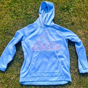 Adidas Blue Hoodie